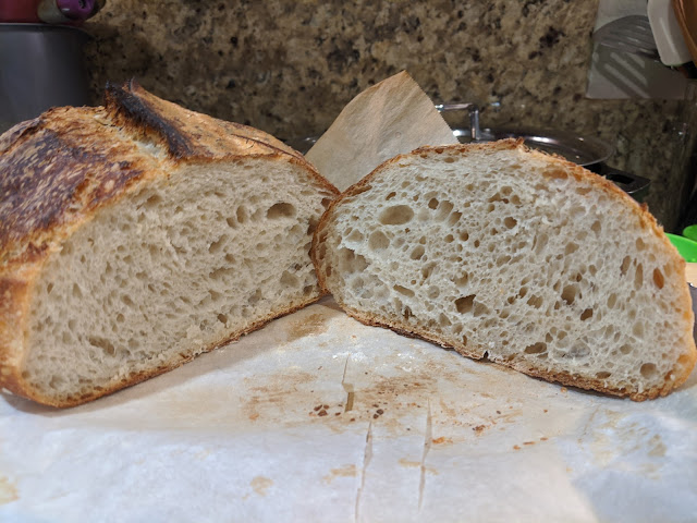 Inside my 3rd Sourdough Bread, Sourdough, bread, Sourdough Bread