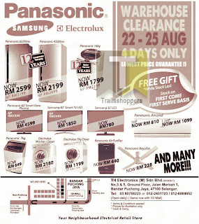 TH Electronics Warehouse Clearance 2013