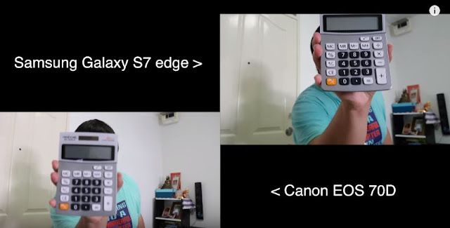 รีวิว Dual Pixel Auto focus ของ  Samsung Galaxy S7 edge VS Canon EOS 70D