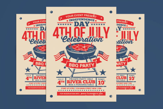 4th of July BBQ Party Celebration