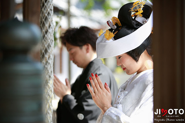 三重県桑名市の桑名宗社・春日神社での挙式撮影