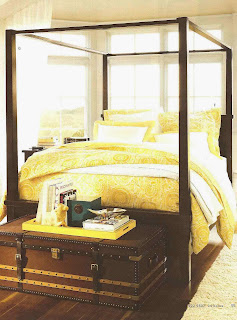 Yellow Bedding Barn Design