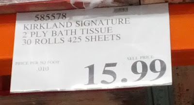 Deal for a pack of Kirkland Signature 2 Ply Bath Tissue Toilet Paper at Costco