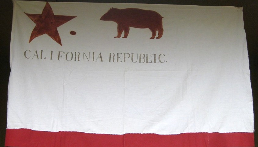 california flag history. California Bear Flag of
