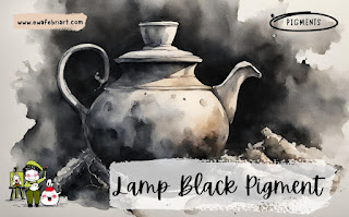 LAMP BLACK PIGMENT: SEJARAH, SIFAT DAN KEGUNAAN PIGMEN HITAM TERTUA