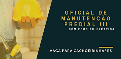 Shopping do Vale abre vagas para Oficial de Manutenção Predial em Cachoeirinha