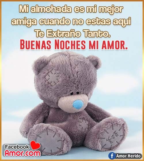 peluches buenas noches amor