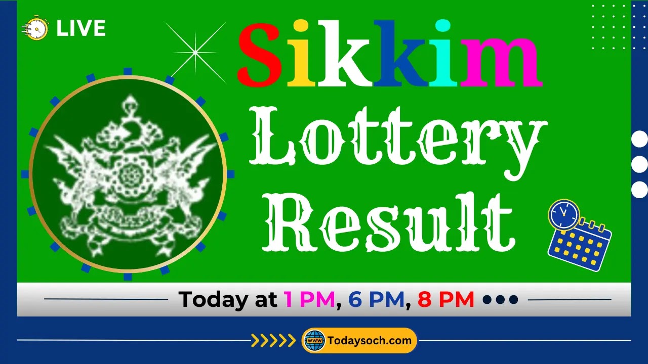 Sikkim State Lottery Result today