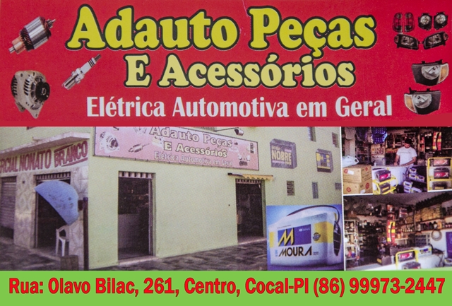 Adauto Peças e Acessórios - Elétrica automotiva em geral; sempre com promoções