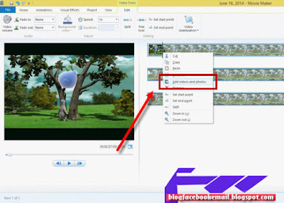  Video slideshow menyerupai sebuah pertunjukkan gambar yang berganti ganti dengan sendirinya  ( Tutorial Movie Maker )Cara Menggunakan Movie Maker di Windows 8
