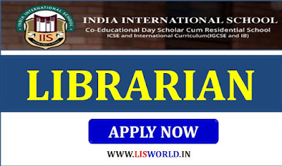 Recruitment for Librarian ,India International School, Bangalore 