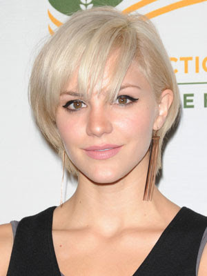 Short Blonde Straight Bob Hairstyles