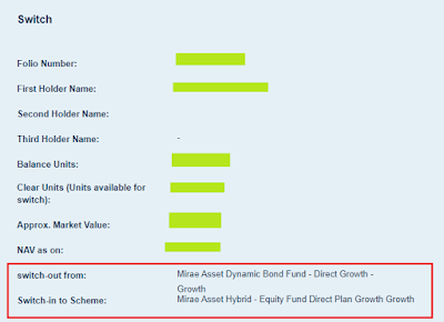 How To Switch Funds In Mirae Asset Mutual Fund