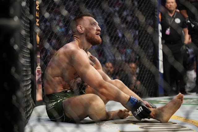 Detik-detik Engkel Conor McGregor Patah