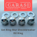 Ring & Mur Set Shock Breaker Belakang Yamaha RX King RXking bandung kota