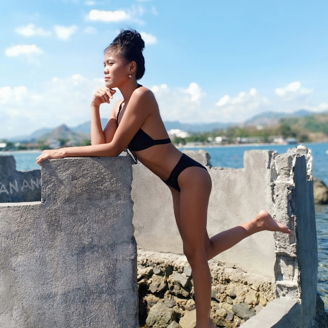 filipino women love her black bikini