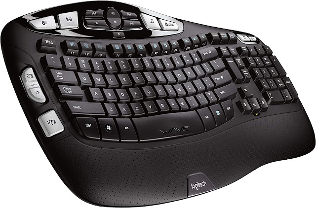 Logitech K350 Wireless Wave Ergonomic Keyboard Review