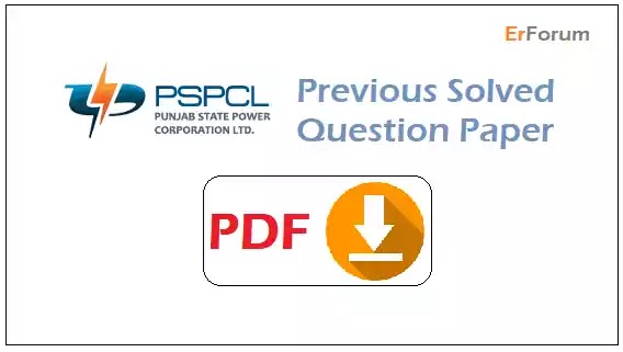 [PDF] PSPCL JE Previous Solved Paper