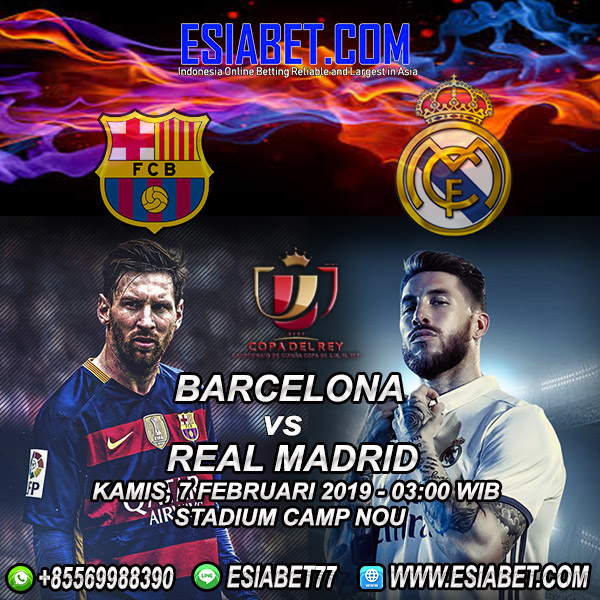 Prediksi Bola Barcelona vs Real Madrid 7 Februari 2019