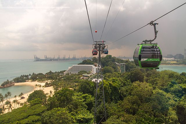 Singapore Cable Car - Sentosa