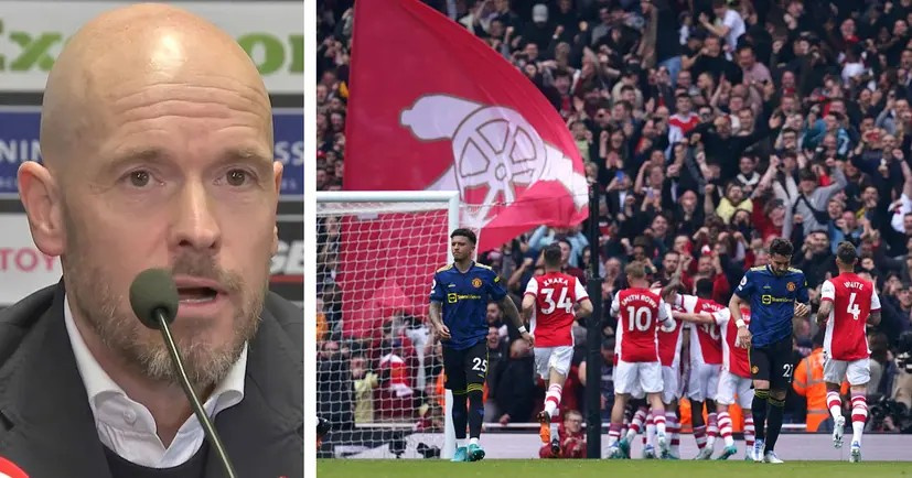 Ten Hag refuses to speak on United's troubles after Arsenal loss