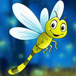 Games4King Flying Dragonfly Escape Game