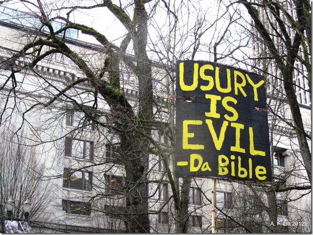Occupy Portland: F29 - Occupy The Corporations.  Portland, Oregon.  February 29, 2012.