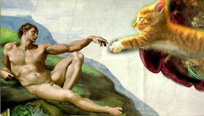 parody the creation of adam