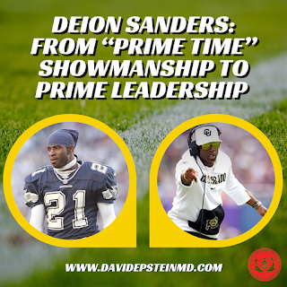 Deion Sanders may be a larger-than-life personality and entertainer in the public eye, with his occasional brashness and showiness, but his stature as a leader cannot be underestimated. #football #coach #deionsanders #leadership #success