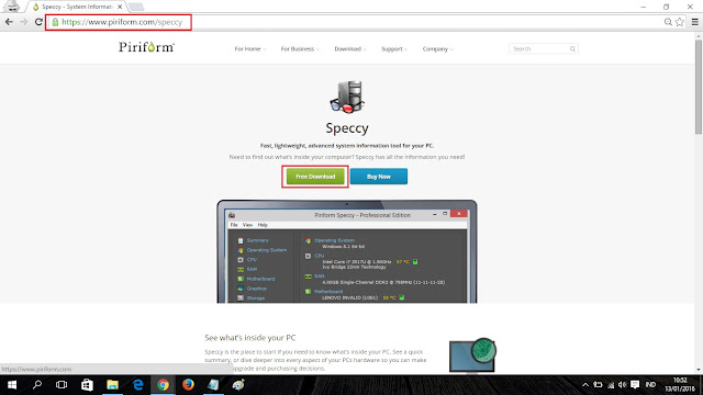 download speccy gratis