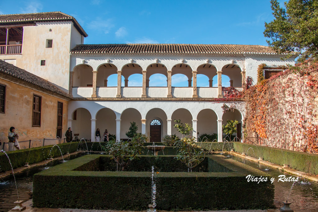 El Generalife de la Alhambra de Granada