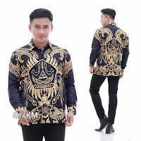 Kemeja Batik Banser - Coklat