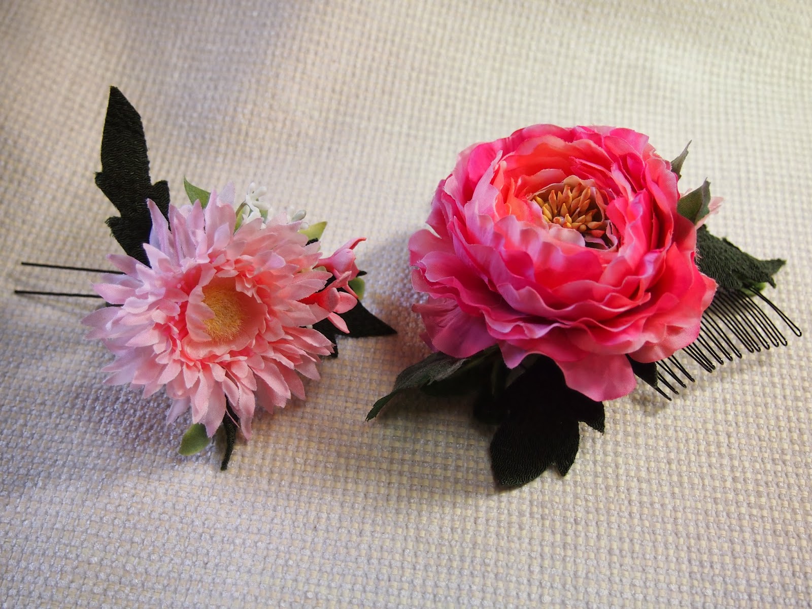 Factory Saku オリジナルハンドメイド 卒業式 袴姿に合わせて 簡単な髪飾り作り方