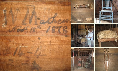 View Old Wool Shed at Woolmers