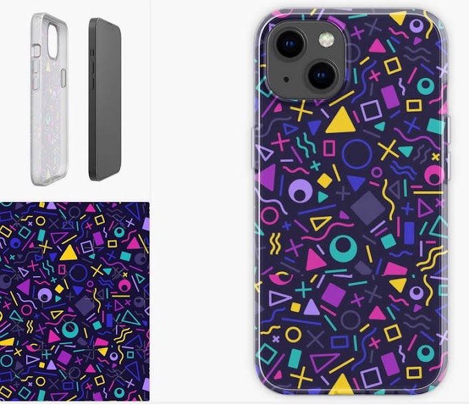 iPhone Case - Geometrical Art Design