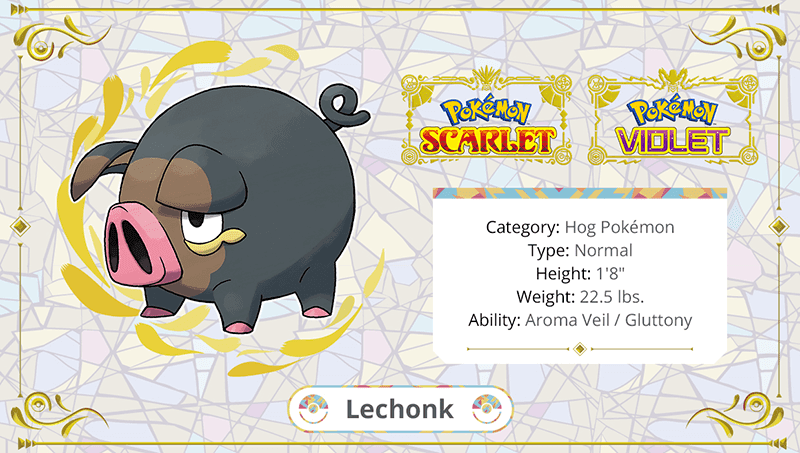 Lechonk (Pokémon) - Bulbapedia, the community-driven Pokémon encyclopedia