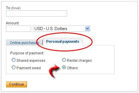 persona payment in paypal