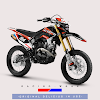 Decal Crf 150L Fullbody Stiker Sticker Motor CRF 150 L orange