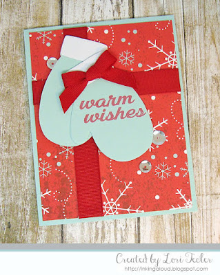 Warm Wishes card-designed by Lori Tecler/Inking Aloud-stamps and dies from Paper Smooches