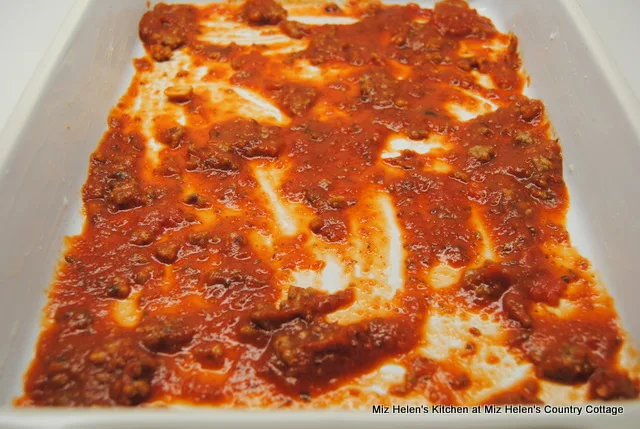 Italian Zucchini Lasagna With Bread at Miz Helen's Country Cottage