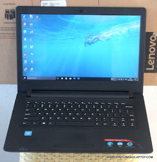 Jual Laptop Lenovo Ideapad 110 - 14IBR Fullset Bekas Banyuwangi