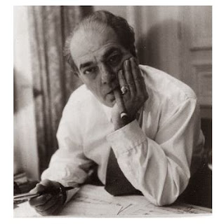 Heitor Villa-Lobos, photographed by Sabine Weiss