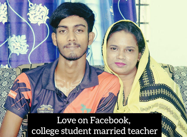 Love on Facebook, college student married teacher