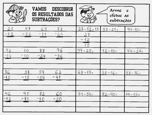 Matemática 2 ano fundamental para imprimir