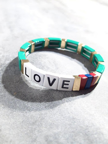 Bracelet love vert Simone à Bordeaux