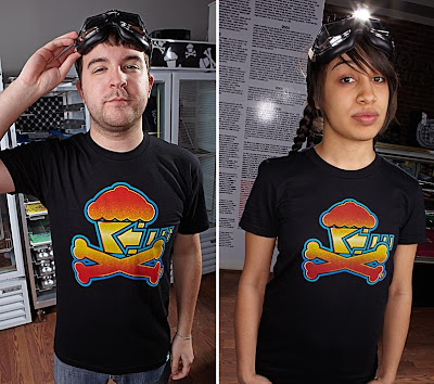 Johnny Cupcakes x Back to the Future T-Shirts - Black Back to the Kitchen T-Shirt