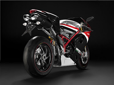 2010 Ducati 1198S Corse Special Edition Rear View