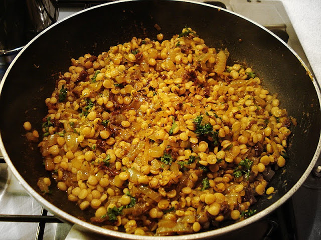 Spicy Lentils with Roasted Butternut Squash