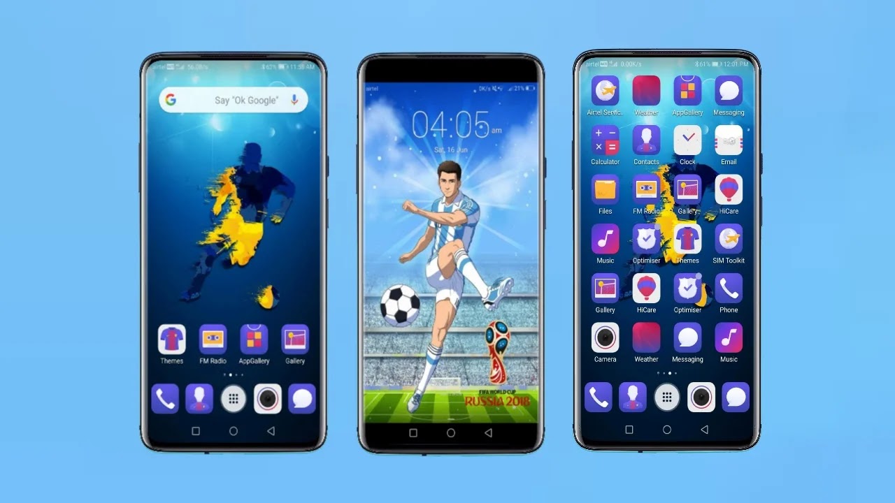Emui 9.1 Theme Football Messi Fan