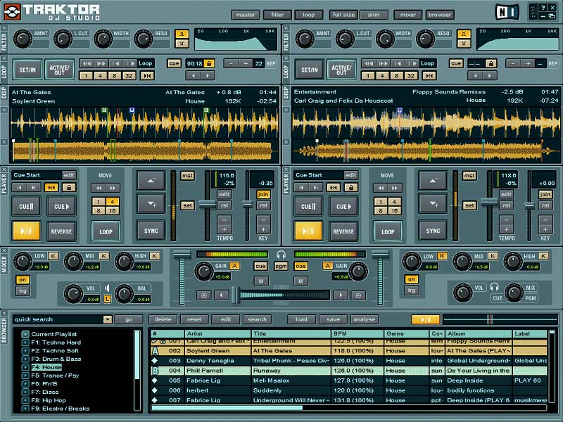 Native Instrument TRAKTOR 3.2.2: TRAKTOR DJ STUDIO 3 FULL ...